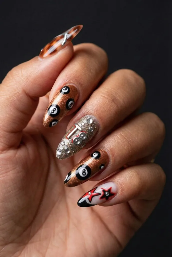 Bespoke 3D Nail Art London